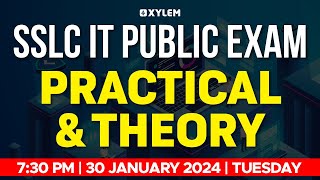 SSLC IT Public Exam  Practical amp Theory  Xylem SSLC [upl. by Yerocaj]