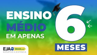 Como conseguir diploma em 6 meses EJA BRASIL te conta [upl. by Gregrory]