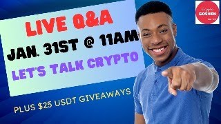 LIVE Crypto QampA [upl. by Oirazan978]