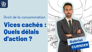 Droit de la Conso Vices cachés  Quels délais daction [upl. by Mellins]