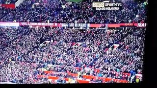 Eusebio Old Trafford standing ovation [upl. by Oringa747]