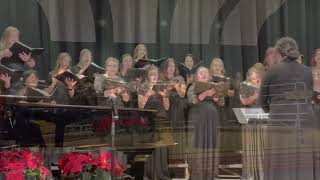 Campbellsville University School of Music Fall Choral Concert November 21 2022 [upl. by Yenitirb]