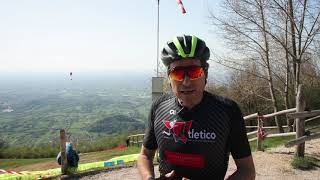 Giro dItalia la ricognizione della doppia ascesa con Silvio Martinello sul Monte Grappa [upl. by Eden]