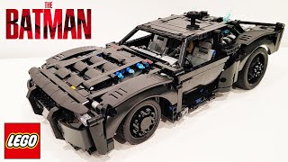 LEGO TECHNIC The Batman Batmobile Review  Set 42127 [upl. by Shanleigh]