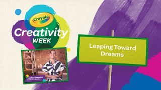 Leaping Toward Dreams w Misty Copeland  Crayola Creativity Week [upl. by Annaes]