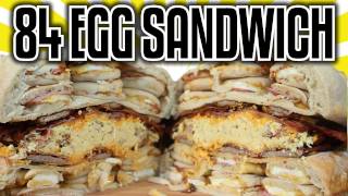 84 Egg Sandwich  Epic Meal Time [upl. by Naraj]