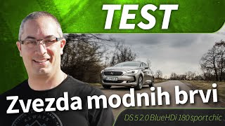 2016 DS 5 20 BlueHDi 180 sport chic  test [upl. by York281]