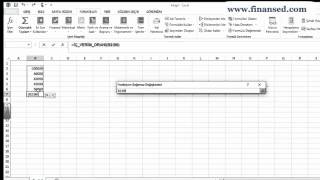 Excel ile İç Getiri Oranı İç verim Oranı  İç Karlılık Oranı Hesaplama [upl. by Llenwahs371]