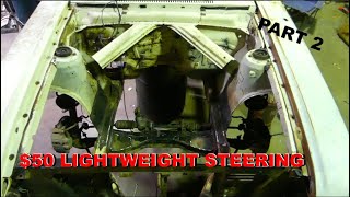 RACK AND PINION STEERING IN A 1960s FALCON Haulass Garage Episode 11 Part 2 [upl. by Hartmann]