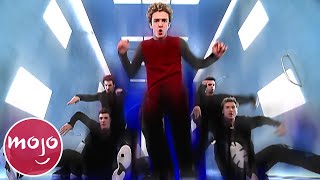 Top 10 Best NSYNC Music Video Dances [upl. by Neelhtac]