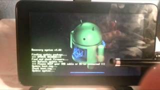 Tutorial Root et Google Play sur Arnova 7FG3 [upl. by Silvain]