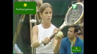 FULL VERSION King vs Evert 1971 US Open [upl. by Nefen]