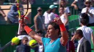 Rafael Nadal claycourt magic vs Bautista Agut  MonteCarlo 2019 [upl. by Anerres]