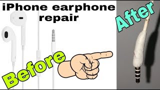 how to repair iphone earphone jack  repair Apple earpods  Rk electronics [upl. by Settera]