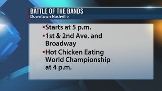 Preparations Underway For Downtown Nashville Events [upl. by Attecnoc]