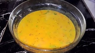 Easy Tasty Dhal Recipe Lentil Soup Fiji Style Method 1 [upl. by Venetis]