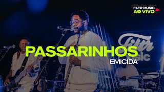 Emicida  Passarinhos Filtr Ao Vivo [upl. by Latsyrk680]