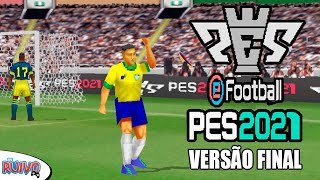 PES 2021 Versão Final no PS1 Pro Evolution Soccer 2021 [upl. by Inalawi]