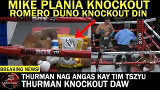 Breaking News Mike Plania KNockout Sa Round 3 Kay Angelo Leo Romero Duno Knockout Din Sa Round6 [upl. by Trinee]