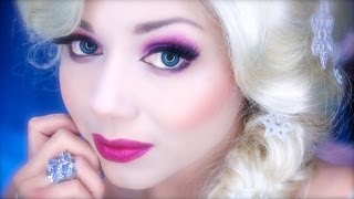 Elsa Inspired Makeup from Disneys FROZEN​​​  Charisma Star​​​ [upl. by Beebe313]