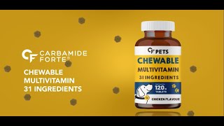 Carbamide Forte Pet Multivitamin Vitality Boost [upl. by Lanette]