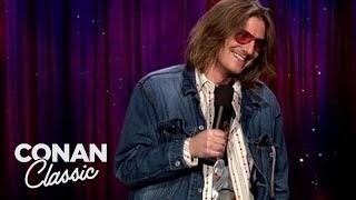 Mitch Hedberg I Wish They Made Fajita Cologne  Late Night with Conan O’Brien [upl. by Paehpos]