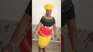 Zulu traditional attire enjoyafrobeatsmusic koloba Koloba🎶😂❤️👍 [upl. by Chantalle]