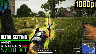 RX 5700 XT  PUBG 1080p Ultra Settings  Ryzen 7 2700x [upl. by Nit60]