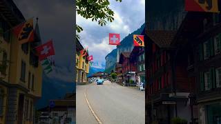 🇨🇭❤️ switzerland swisslandscapes nature switzerlandalps swissvillage mountains viralvideo [upl. by Gabbie]