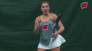 Wisconsin Finishes the ITA Indoor Championship Weekend Against Michigan [upl. by Tollmann]