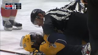 NHL Refs Getting CheckedPunchedShoved [upl. by Olaznog]