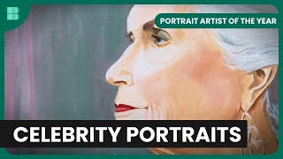 Celebrity Portraits  Portrait Artist of the Year  Art Documentary [upl. by Ayocal]