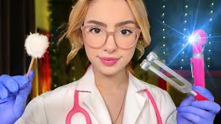 ASMR Ear Exam amp Ear Cleaning 👂 Hearing Test Doctor Roleplay Tuning Fork Medical Beep Test [upl. by Eduino]