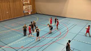 Lerum U17 mot Högsbo basket Period 1 [upl. by Wescott]