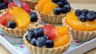 Fruit Tart  Recipe by ZaTaYaYummy [upl. by Travax382]