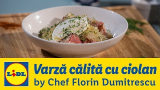 Varza calita cu ciolan afumat • Gateste cu Chef Florin Dumitrescu [upl. by Kataway779]