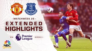 Manchester United v Everton  PREMIER LEAGUE HIGHLIGHTS  392024  NBC Sports [upl. by Daughtry153]