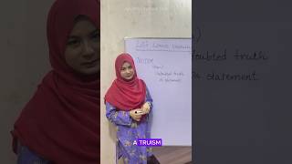 Evident Obvious or “Truism” Watch to learn english ielts englishlanguage vocabulory [upl. by Smitt]