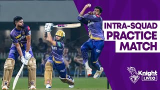 Starc⚡ vs Rinku 💪 KKR Practice Match 2  Knight LIVE  TATA IPL 2024 [upl. by Livvi159]