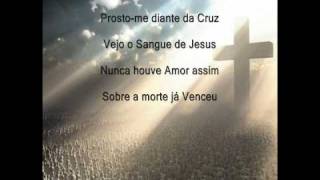 Aline Barros  Diante da Cruz  com Letra [upl. by Voccola]