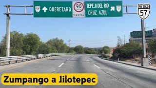 ZUMPANGO A JILOTEPEC ESTADO DE MÉXICO Por autopista [upl. by Enidlarej]