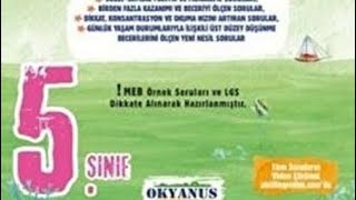 5 SINIF OKYANUS YAYINLARI ORTA SEVİYE DENEME GENEL MATEMATİK ÇÖZÜMLERİ deneme yeninesilsorular [upl. by Parry46]