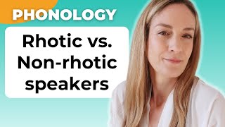 Nonrhotic vs Rhotic Speakers  English Pronunciation  Rhoticity [upl. by Ahsiken]