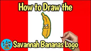 How to Draw the Savannah Bananas Logo [upl. by Aziul]