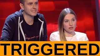 Bibi und Julian beim Quizduell TRIGGERED [upl. by Pestana]