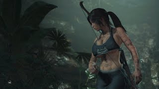 LARA CURVY FITNESS  SHADOW OF THE TOMB RAIDER  CUT SCENES  PART 2 [upl. by Eidoc]