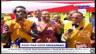 Hanningtone Omondi live with Ramogi TV Bondo ACK Cathedral [upl. by Anerroc]