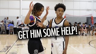 8th Grade Peyton Kemp GETS WILD vs Mookie Betts AAU Team amp The Family HEATS UP [upl. by Meghann302]