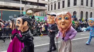 St Patricks Day Parade Dublin Ireland 17th March 2018 [upl. by Matta]