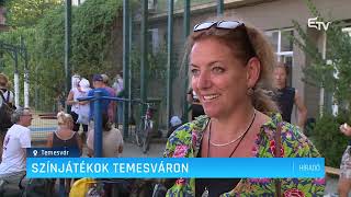 SzínJÁTÉKOK Temesváron – Erdélyi Magyar Televízió [upl. by Antonetta]